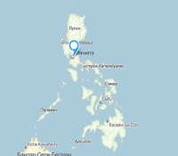 Карта Филиппины
