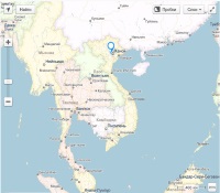 Вьетнам карта