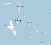 Карта Багамы