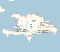 Доминикана карта