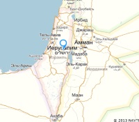 Карта Израиль